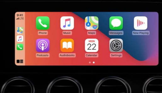 铁东apple维修网点分享如何将iPhone连接到CarPlay 